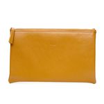 Pasta de Couro para Notebook - Ocre