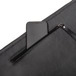 Pasta de Couro para Notebook - Preto