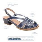Sandália - ELEVAR - Azul Anil e Azul Celeste - 965.17