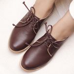 Sapato Oxford VIVER - Madeira e Chocolate 250.03 