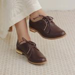 Sapato Oxford VIVER - Madeira e Chocolate 250.03 
