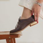 Sapato Oxford VIVER - Madeira e Chocolate 250.03 