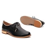 Sapato Oxford VIVER - Preto e Off White 250.03