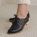 Sapato Oxford VIVER - Preto e Off White 250.03
