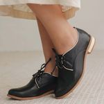 Sapato Oxford VIVER - Preto e Off White 250.03