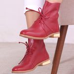 Bota MORADA - Vermelho - 554.08 