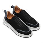 Sneaker Masculino Nobuck Preto