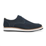 Sapato Masculino Derby Azul Marinho