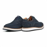 Sapato Masculino Derby Azul Marinho