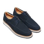 Sapato Masculino Derby Azul Marinho