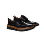 Sapato Social Masculino de Amarrar Derby Latego Preto