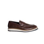 Sapato Social Masculino Lofer Couro Napa Mouro