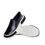 SlipOn Masculino Napa Mestiço Preto
