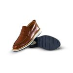 Sapato Social Masculino Loofer Couro Whisky