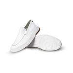 Sapato Social Masculino Loofer Couro Branco