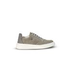 Sapatênis Masculino Sneaker em Couro Cinza