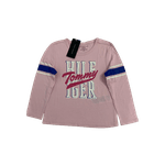 Blusa Manga Longa Tommy Hilfiger Rosa