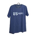Camiseta Masculina Azul Stone