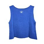 Cropped Feminino Cavado Azul Celeste