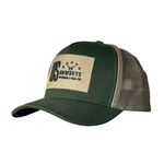Boné Trucker US Cowboys Verde 