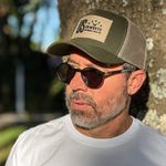 Boné Trucker US Cowboys Verde 