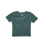 Camiseta Infantil Verde Cinzento