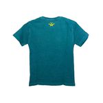 Camiseta Infantil Azul Petróleo 