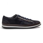 Sneaker Balder Couro Azul Marinho