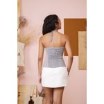 Top Rebeka Cinza