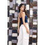 Top Lais Azul Marinho