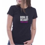 Camiseta Baby Look Bora Se Beijar Opções Sim Ou Claro Carnaval 2023