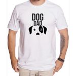 Camiseta Dog Dad Pai de Cachorro Presente Personalizado