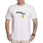 Camiseta Divertida Sextou Bora Beber All Clan