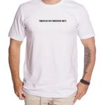 Camiseta Engraçada Tomara Que Hoje Ninguém Me Irrite Minimalista Use Clan
