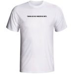 Camiseta Engraçada Tomara Que Hoje Ninguém Me Irrite Minimalista Use Clan