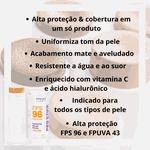 Protetor Solar Facial Pro Stick Com Cor PRO30 FPS 96 FPUVA 43 - Pink Cheeks