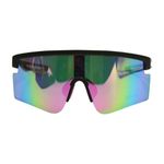 Óculos de Sol Performance Máscara Minnesota Preto e Lilás - Polarizado UV400