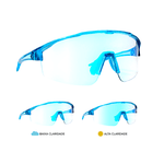 Óculos de Sol Performance Máscara Fotocromático Azul Capri - Polarizado UV400