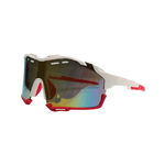 Óculos de Sol Performance Máscara Hvar Vermelho e Branco - Polarizado UV400