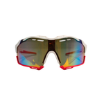 Óculos de Sol Performance Máscara Hvar Vermelho e Branco - Polarizado UV400