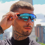 Óculos de Sol Performance Máscara Fotocromático Évora Azul - Polarizado UV400