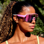Óculos de Sol Performance Máscara Fotocromático Rosa Coimbra - Polarizado UV400