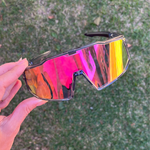 Óculos de Sol Performance Máscara Fotocromático Rosa Foz - Polarizado UV400