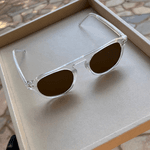 Óculos de Sol Aviador Transparente Premium Algarve UV400