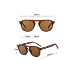 Óculos de Sol Aviador Tartaruga Premium Havana UV400