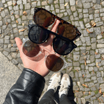 Óculos de Sol Aviador Tartaruga Premium Havana UV400