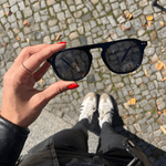 Óculos de Sol Aviador Preto Premium Tahiti UV400