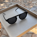 Óculos de Sol Aviador Preto Premium Tahiti UV400