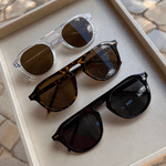 Óculos de Sol Aviador Preto Premium Tahiti UV400