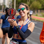 Óculos de Sol Redondo Preto Lente Azul Maui UV400